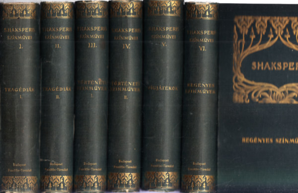 William Shakespeare - Shakespeare sszes sznmvei I-VI.