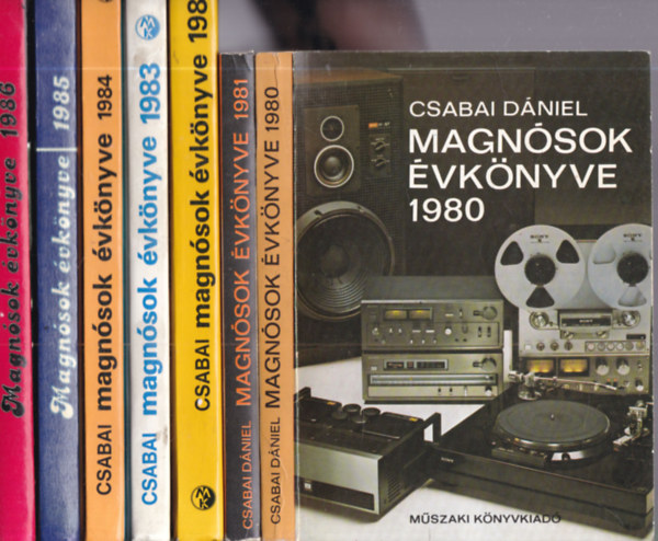 7 db. Magn�sok �vk�nyve (1980-1986)
