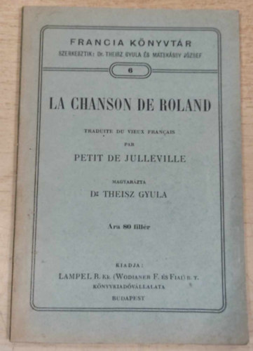 La-Chanson De Roland