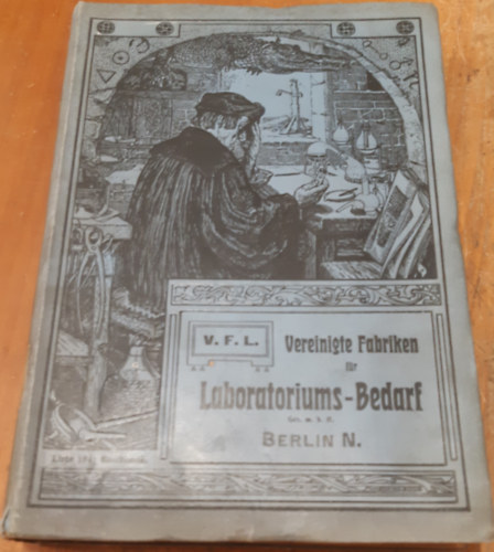 Vereinigte Fabriken f�r Laboratoriums-Bedarf [Laboratoriumsbedarf] V.F.L., Berlin. Liste No. 154.