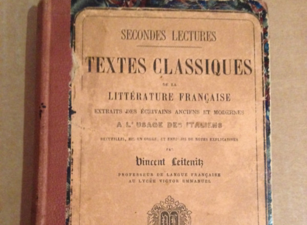 Secondes Lectures. Textes classiques de la litt�rature francaise.
