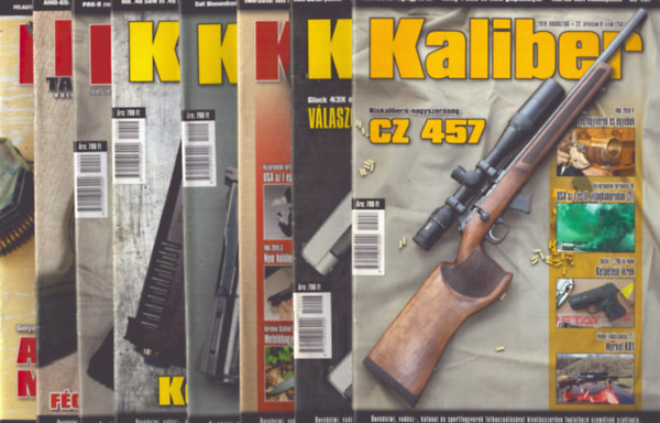 Vass Gbor  (fszerk.) - Kaliber 2019/1., 3., 6., 7., 8., 9., 10., 12. szmok (8 db)