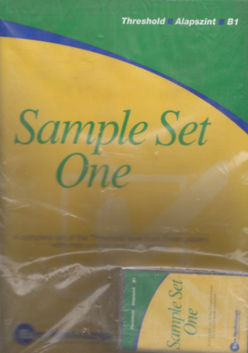 International House - Sample Set One Threshold-Alapszint B1 +Kazetta