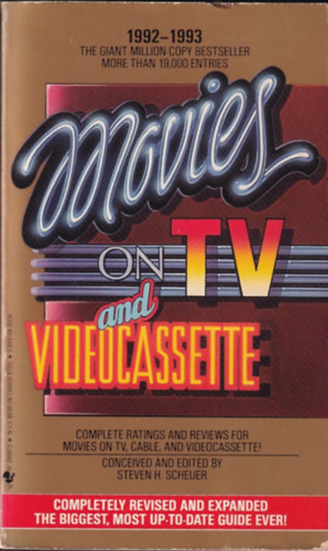 Steven H. Scheuer - Movies on TV and videocasette (1992-1993)