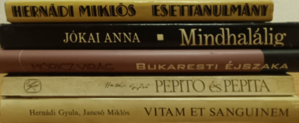 M�ricz Vir�g, Hat�r Gy�z�, Hern�di Gyula-Jancs� Mikl�s, Hern�di Mikl�s J�kai Anna - Magyar kort�rs k�nyvcsomag