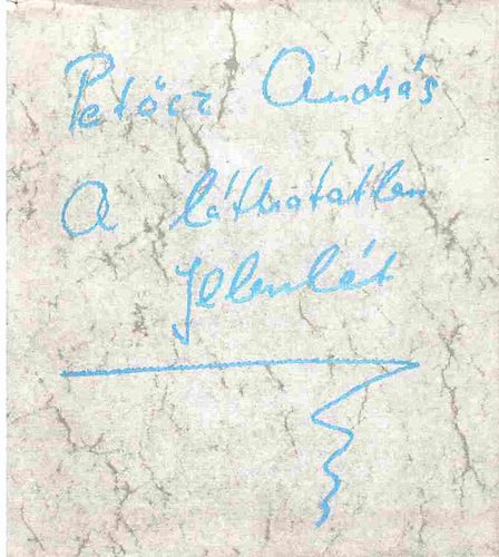 Pet�cz Andr�s - A l�thatatlan jelenl�t