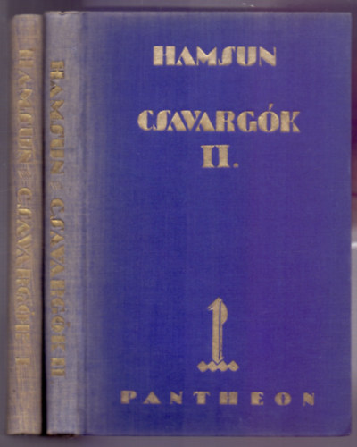 Knut Hamsun - Csavargk I-II.(Regny kt ktetben)