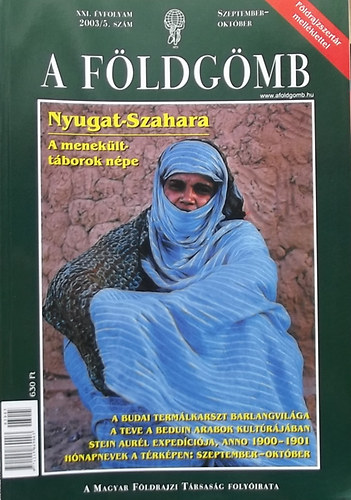 A Fldgmb (A Magyar Fldrajzi Trsasg folyirata) 2003/5.