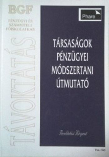 Ill�s Iv�nn� - T�rsas�gok p�nz�gyei m�dszertani �tmutat�