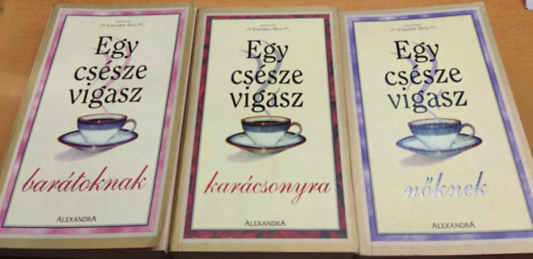 Colleen Sell - 3 db Egy csésze vigasz: barátoknak + karácsonyra + nőknek
