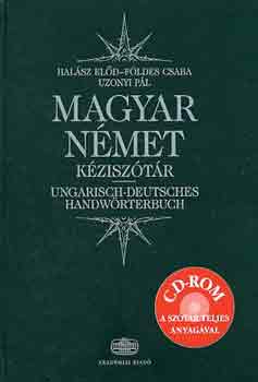Halsz-Fldes-Uzonyi - Magyar-nmet kzisztr (CD-Rom)