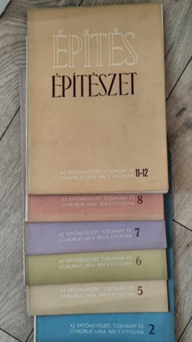 �p�t�s �p�t�szet 1950 2-5-6-7-8-11-12