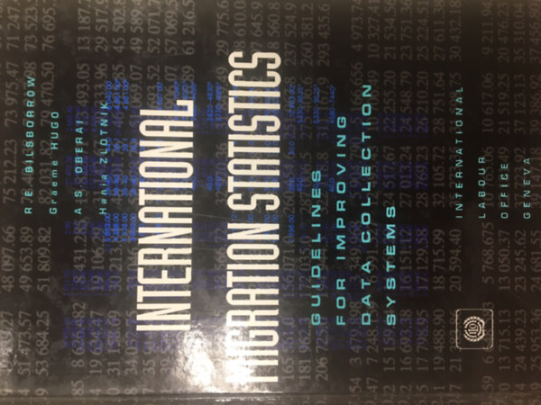 Graeme Hugo, A.S. Oberai, Hania Zlotnik R.E. Bilsborrow - International Migration Statistics