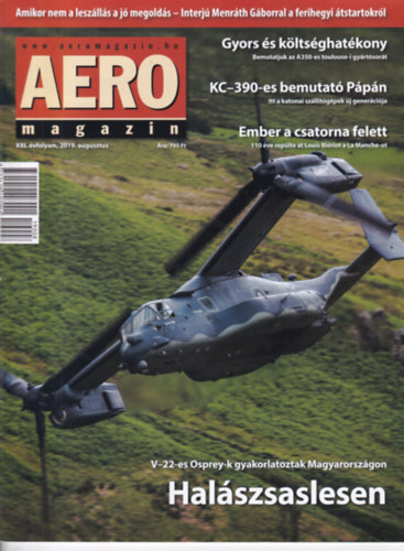 Aero magazin XXI. vfolyam, 2019. augusztus