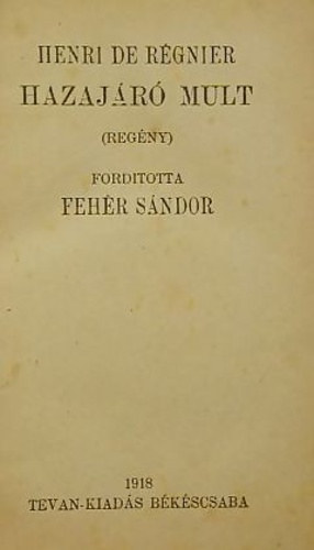 Henri de Rgnier - Hazajr mult