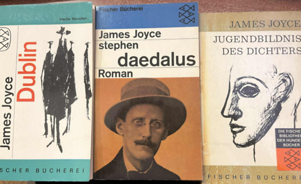 James Joyce - 3 db James Joyce n�met�l