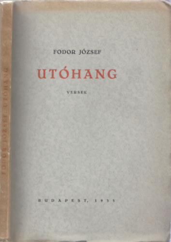 Fodor J�zsef - Ut�hang - versek (dedik�lt)