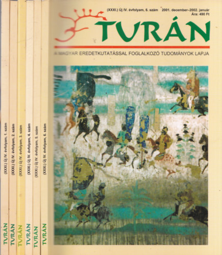 Eszterg�ly El�d  (szerk.) - Tur�n 2001/1-6. (teljes �vfolyam)