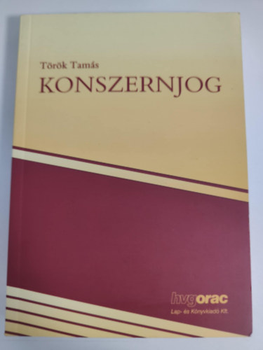 Dr. Trk Tams - Konszernjog