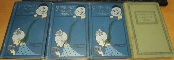 Szomahzy Istvn - 4 db Szomahzy Istvn: A fehr asztal + A 6000 ves frfiu + Eladsok a felesgkpz akadmin + Szilveszter testvr lma