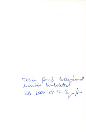 Dr. Halmágyi Pál, Süli Attila Rozsnyai János - Maroslele község monográfiája- dedikált