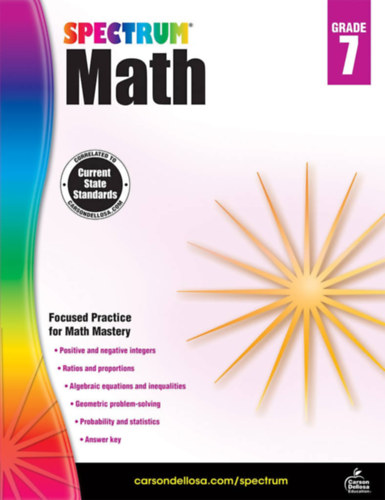 Spectrum - Spectrum Math, Grade 7 (Spectrum Matematika, 7. osztly)