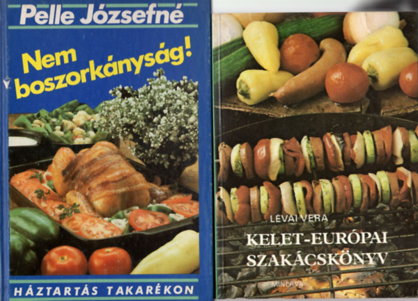 Monspart va, Pelle Jzsefn, Lvai Vera Frank Jlia - 4 db szakcsknyv ( egytt ) 1. Kelet-eurpai szakcsknyv , 2. Nem boszorknysg ! 3. Fzni j ! 4. Disznsgok knyve