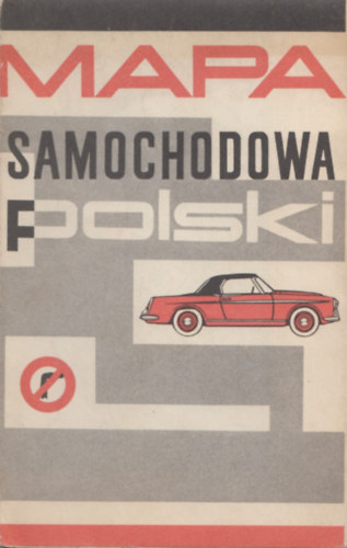 Polski mapa samochodowa 1:1000 000