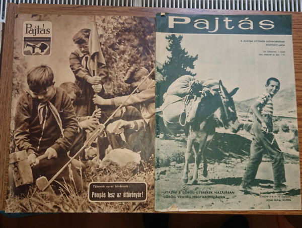 A Pajt�s magazon k�t sz�ma: Pomp�s lesz az �tt�r�t�bor, 1968. febru�r 18.