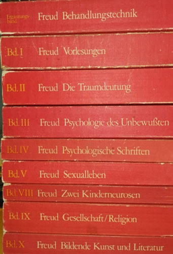 Sigmund Freud - Studienausgabe 9 ktet