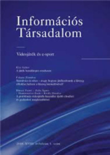 Informcis trsadalom 18. vf. 1. sz. 2018.