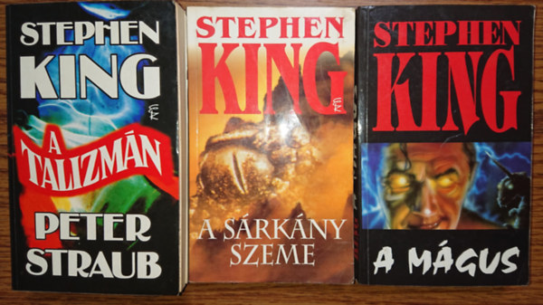 Stephen King - 3 knyv Stephen Kingtl: A srkny szeme,  A talizmn, A mgus