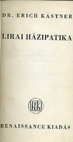 Erich K�stner - Lirai h�zipatika