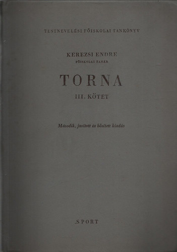 Kerezsi Endre - Torna III. kötet