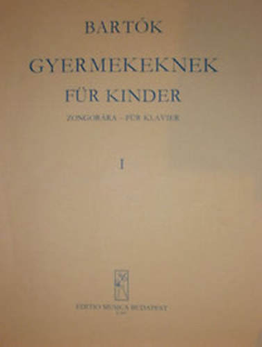 Ormay Imre - Bartk gyermekeknek - Bartk fr Kinder I.