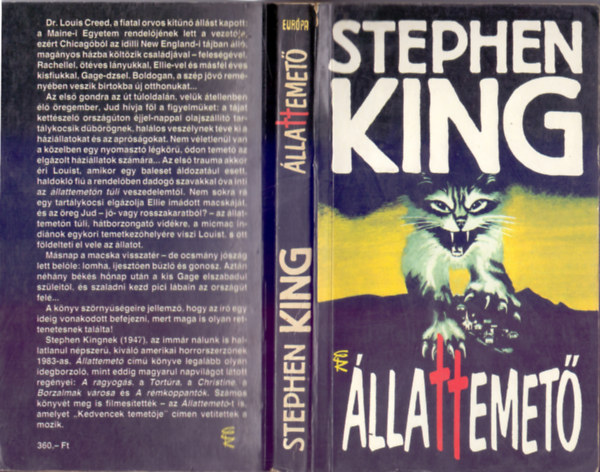 Stephen King - llattemet (Pet Sematary)