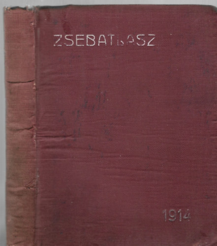 Kogutowitz Kroly s Hermann Gyz - Zsebatlasz naptrral s statisztikai adatokkal az 1914. vre