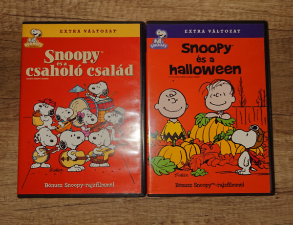 Charles M. Schulz - 2 Snoopy-DVD: Snoopy �s a halloween, Snoopy �s a csahol� csal�d