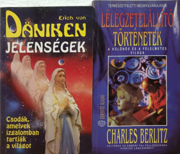 Charles Berlitz Erich von Dniken - Ezotriai knyvcsomag