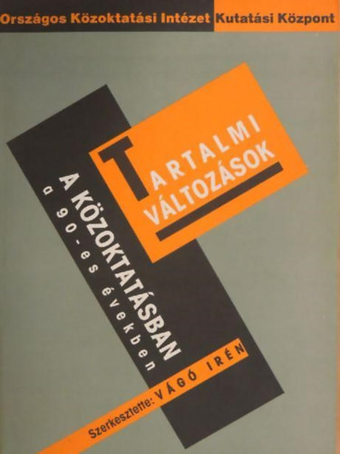 Tartalmi vltozsok a kzoktatsban a '90-es vekben