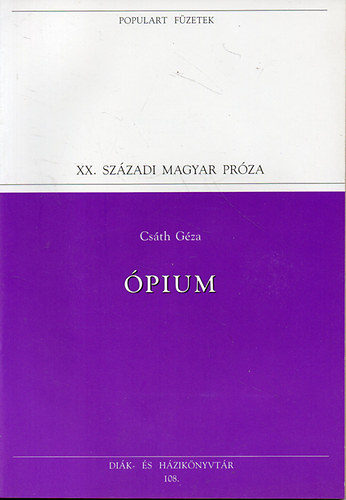 Cs�th G�za - �pium (populart)