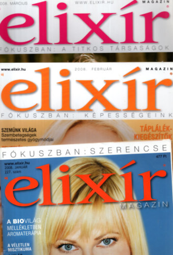 Dr. Nagy Rbert - Elixr magazin  2008. ( 1-12. szm, teljes vfolyam )