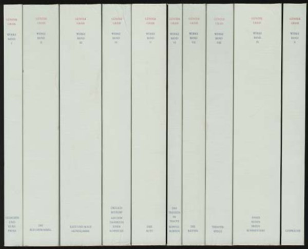 Günter Grass - Werkausgabe in zehn Bänden (I-X.)