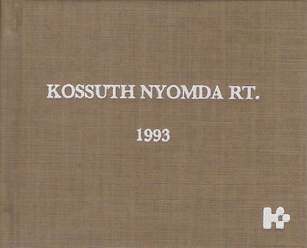 Kossuth nyomda Rt. kis albuma 1993. (minikönyv)