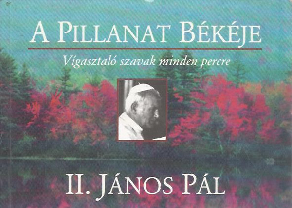 II. János Pál pápa - A pillanat békéje - Vígasztaló szavak minden percre - II. János Pál