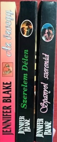Jennifer Blake - 3 db-os romantikus könyvcsomag (Az özvegy / Szerelem délen / Spanyol szerenád)