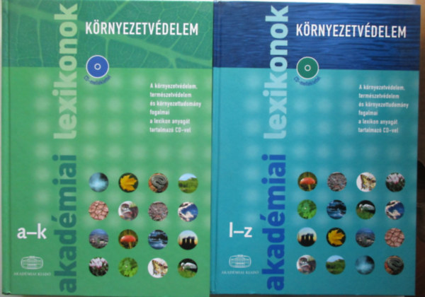 Környezetvédelem I-II. - Akadémiai lexikonok - CD nélkül