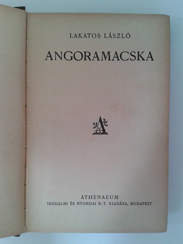 Lakatos László - Angoramacska