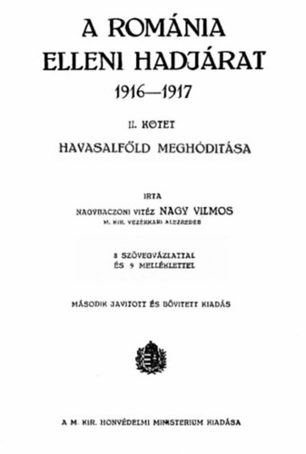 Nagybaczoni Nagy Vilmos - Havasalfld meghdtsa