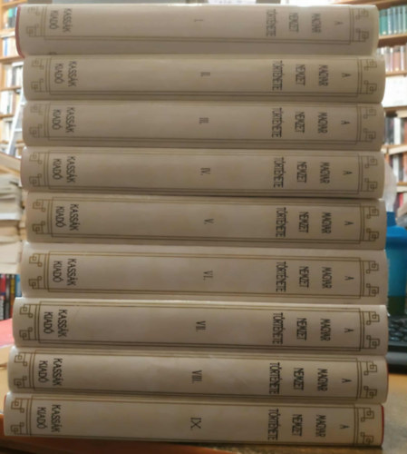 Szilgyi Sndor - A Magyar Nemzet Trtnete I-IX. (X. ktet hinyzik)